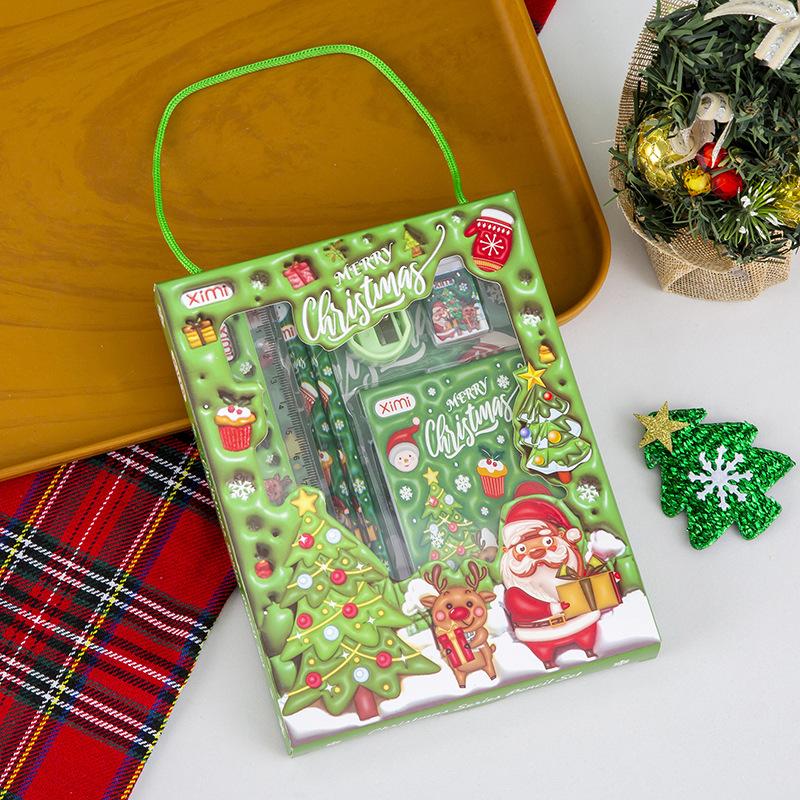 Children's Stationery Set (6 Pieces) - Back-to-School Gift Set For Elementary School Students (Cartoon 3D )