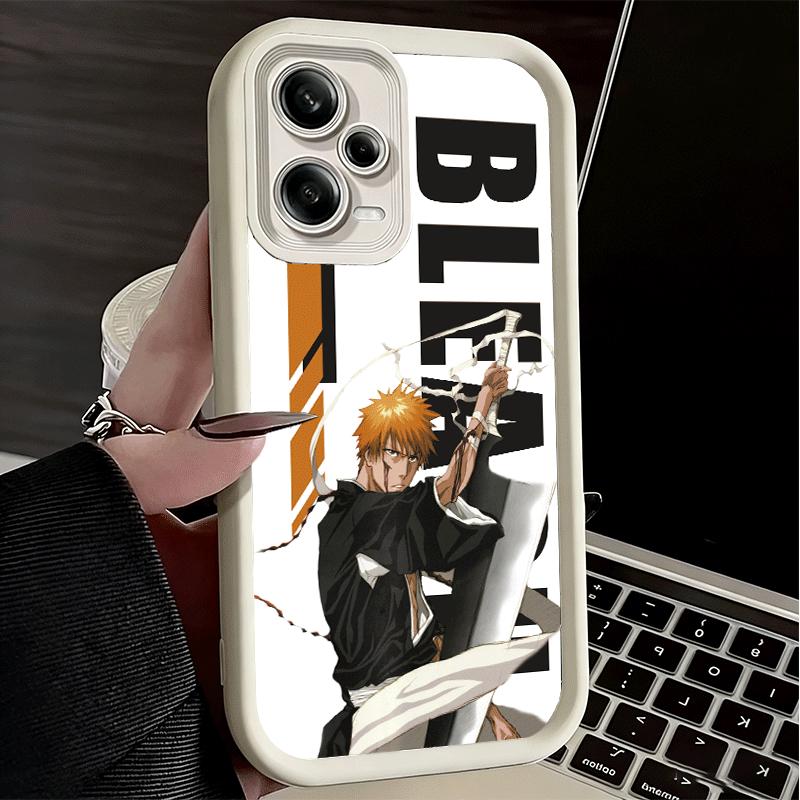 Phone Case for Xiaomi Redmi Note 15 14 13 Pro Plus Anime Bleach Desgin Shell 12S 11 11S 11T 5G 14S Soft Silicone Funda