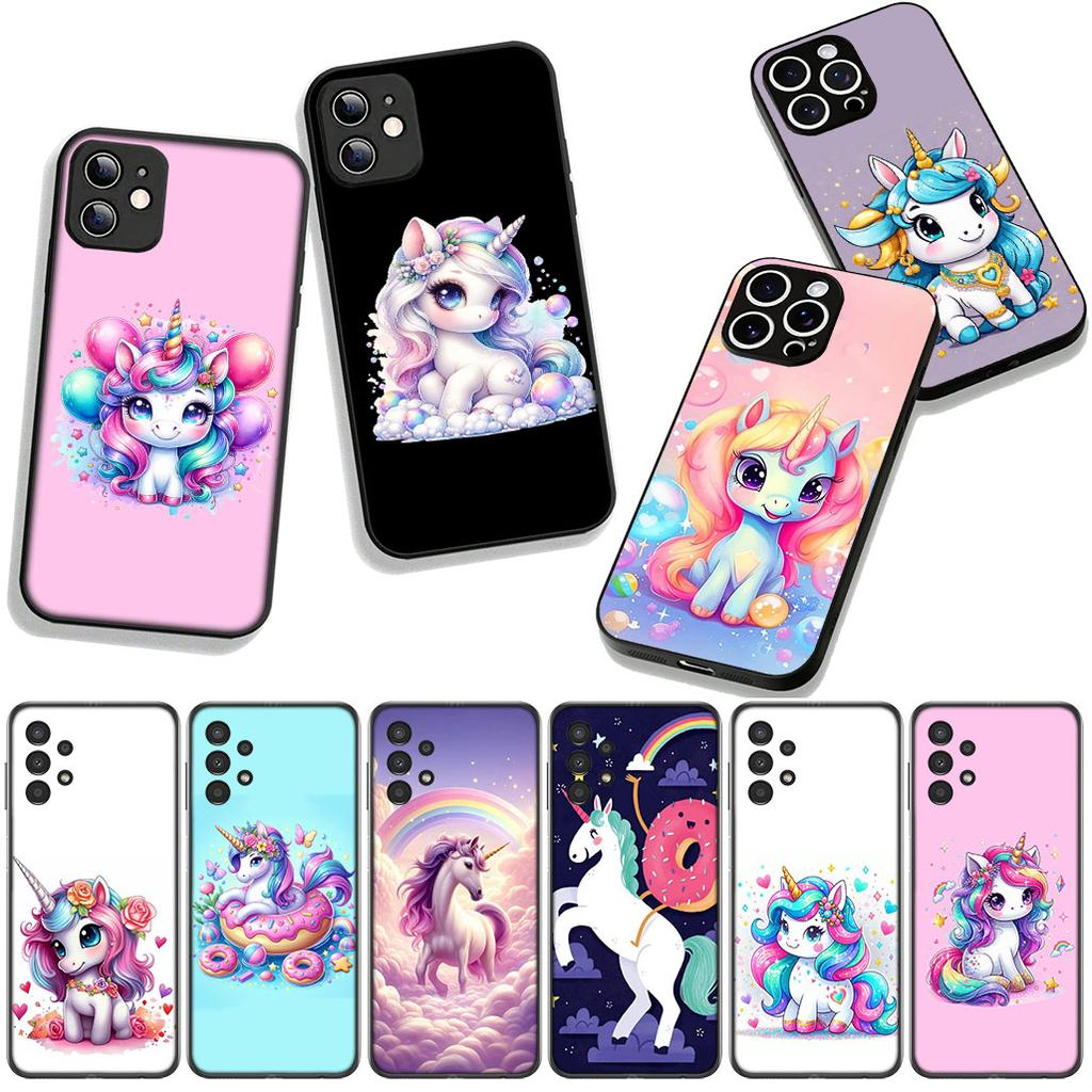 Handyhülle Cartoon Einhorn Pferd Hülle für Xiaomi Poco F7 F6 F8 Ultra F5 X7 X6 X5 X3 NFC M7 M6 Pro C85 C75 C65 C71 C61 Hülle