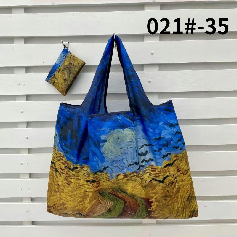 Eco-friendly Foldable Large Capacity Shoulder Tote for Groceries