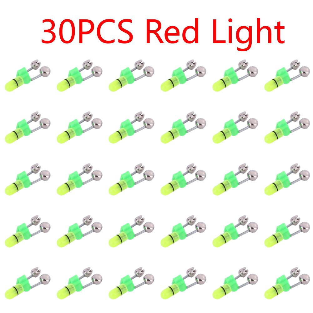 Bite Alarm Night LED Light with Twin Bells Bite Alarm Finder Lamp Fishing Bait Alarm Tackle Sea Fishing Practical Tools