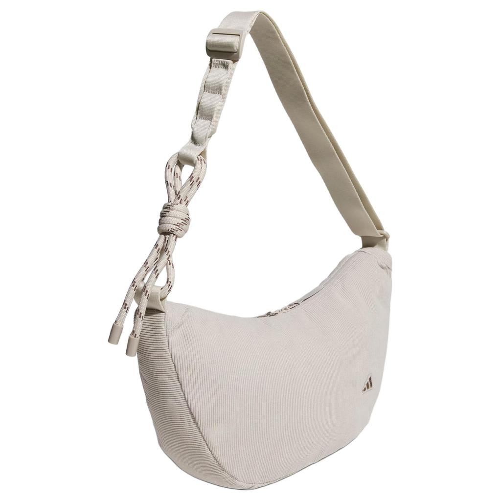 New Adidas Corduroy Shoulder Bag, Crossbody Bag Unisex Miracle Bauxite Brown Color KE6635