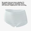 Female Spring and Summer Cotton 10A Anti  Bacterial Breathable No Trace Middle Waist Briefs