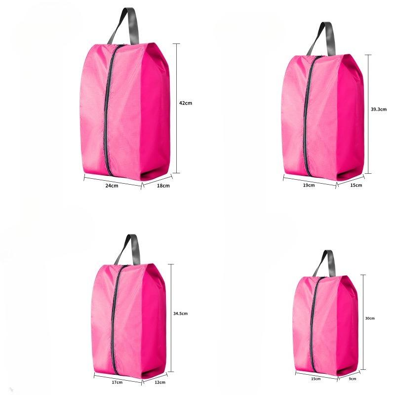 Portable Shoe Storage Bags Travel Shoe Cover Pouch Waterproof Pocket Unisex Zipper Organizer Bag Tote Bag Shoe Storage Pack