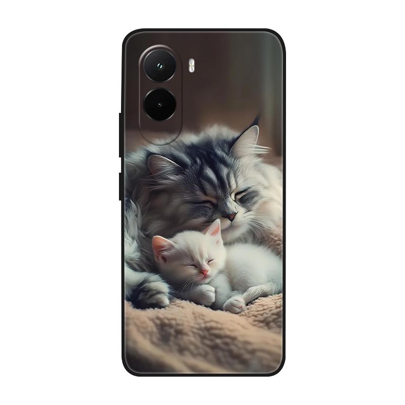 For Xiaomi Poco M7 4G Case Cover Camera Protection Shockproof Bumper For Poco M7 Plus 5G Phone Fundas Soft TPU Silicone Coque