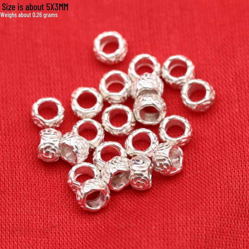 Sterling Silver Leaf Coin Purse Charm with Irregular Fragments and Spring Clasp for DIY Jewelry.
