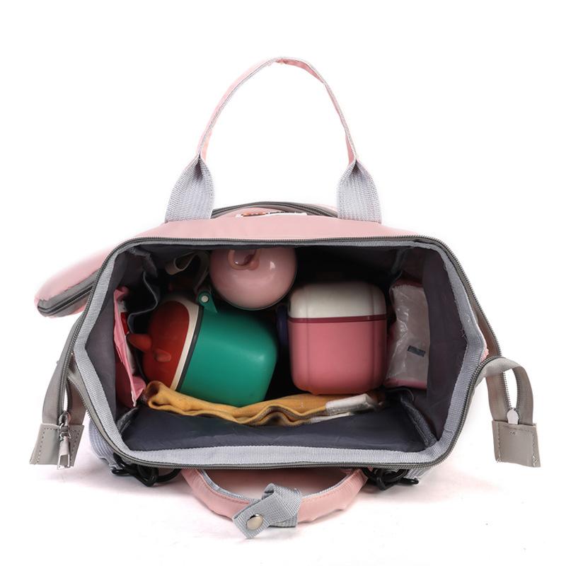 Large-capacity mommy bag, multi-functional baby bag, baby products storage, backpack, thermal insulation mother and baby bag