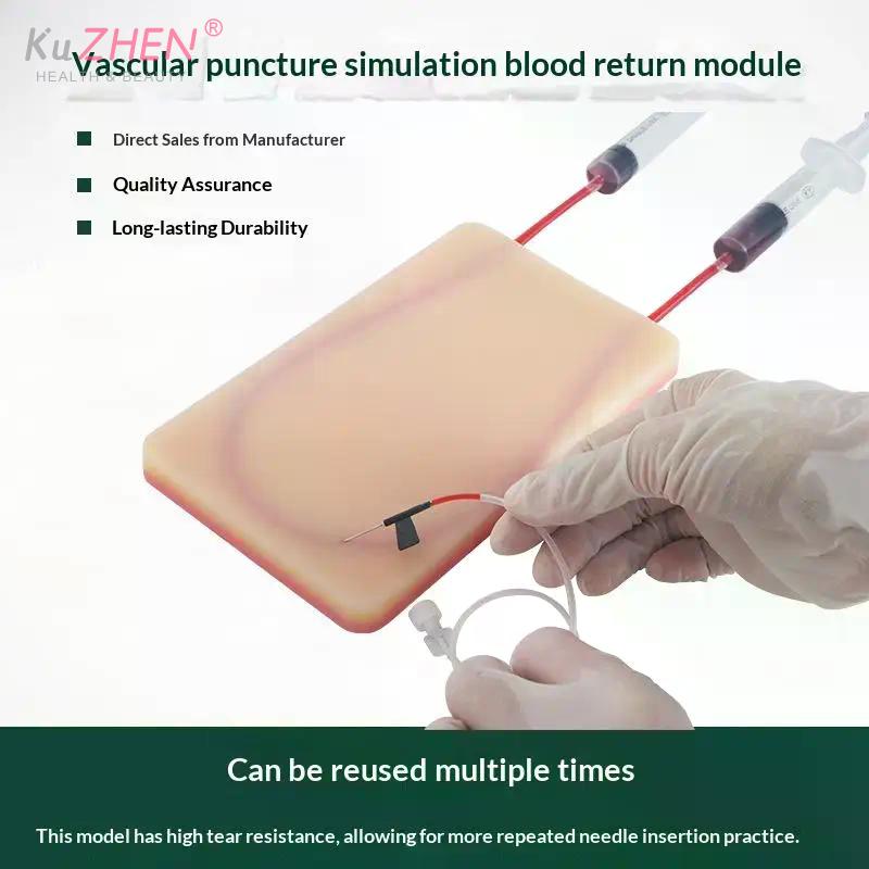 U-förmiges Gefäß-Intravenös-Injektions-Übungsmodul, Simuliert Venösen Rückfluss, Übungspuncture für Medizinstudenten und Pflegekräfte