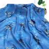 100x150cm 30D Printed Chiffon Ink Chinese Style Fabric Transparent for Sewing Skirt Gauze Scarf Clothing Fabric