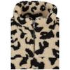 Urban Classics Womens/Ladies Leopard Print Sherpa Short Sweatshirt