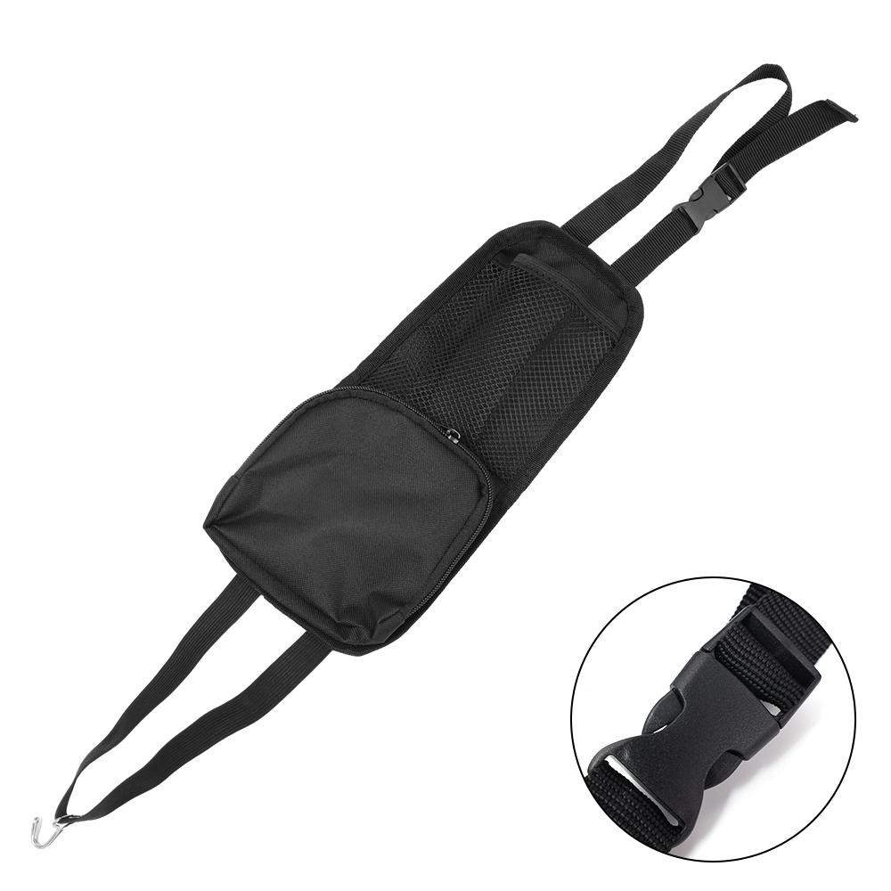 Car Seats Hanging Bag Multifunctional Car Seat Side Oxford Cloth Storage Hanging Bag with Fixed Hooks Universal Car Debris Bag