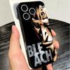 Bleach Zaraki Kenpachi Soft Phone Case for iPhone 16 16E 17 Air 15 Pro Max 14 Plus 13 Mini 11 12 7 Black Cover Back Shell