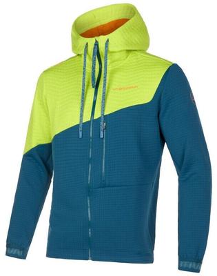Jacke La Sportiva Method Hoody storm blue lime punch 639729