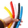 10mm/14mm Retardant Wire Organizer Casing Spiral Wire Cable Sleeves Winding Pipe
