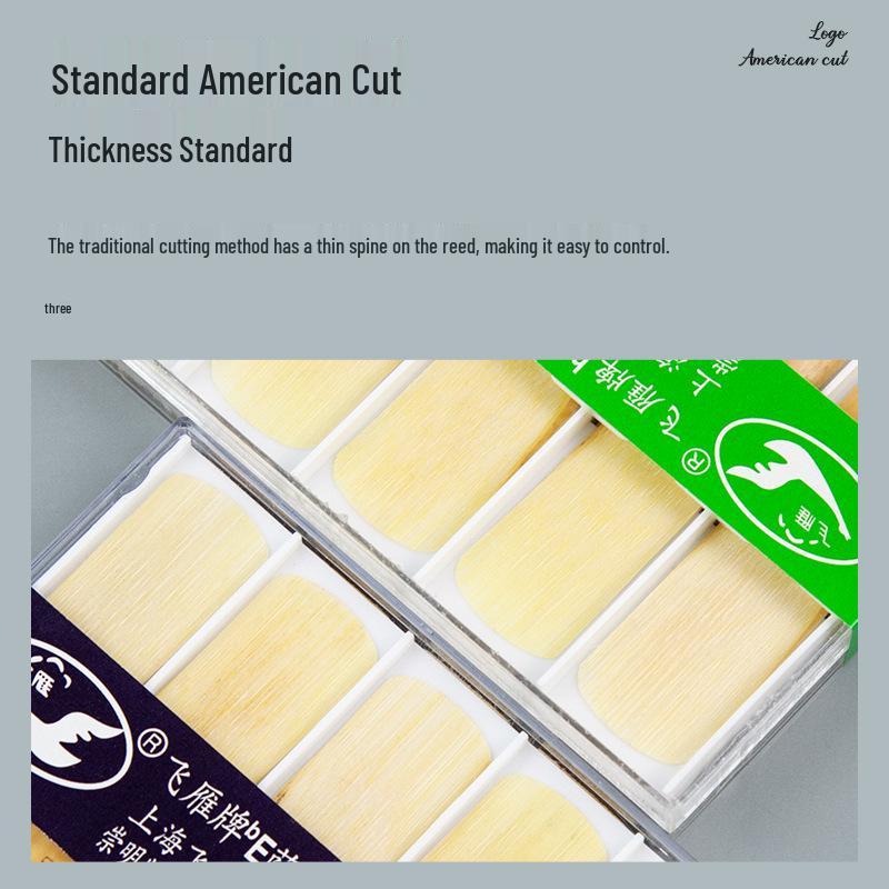 Feiyan Soprano/Alto Saxophone & Clarinet Reeds, Beginner Pack, 10 Pieces