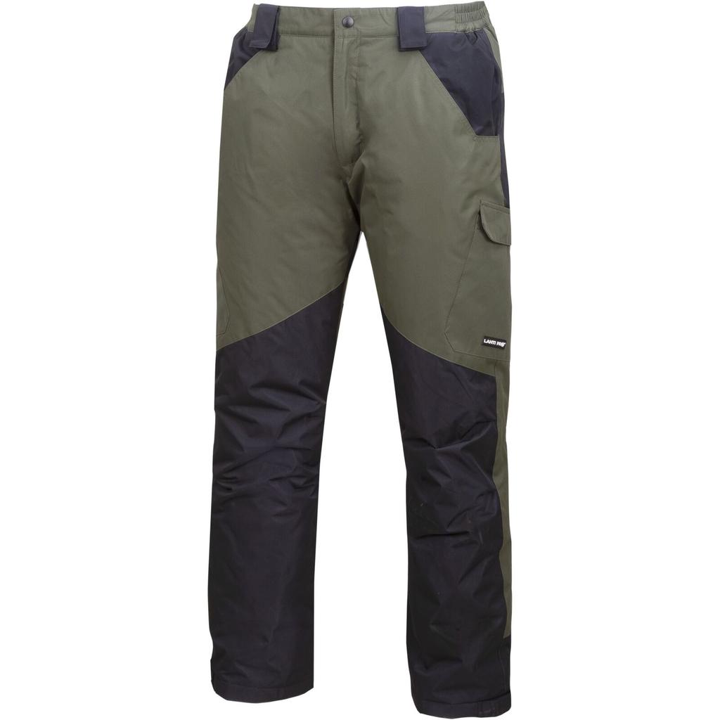Insulated Trousers with Suspenders, Green-Black, "2Xl", Ce, Lahti