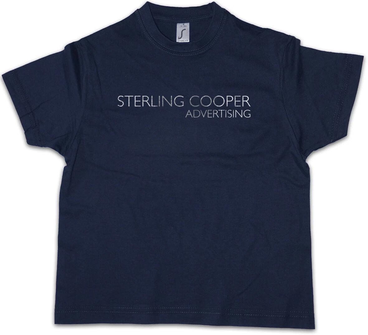

STERLING COOPER ADVERTISING Детская футболка для мальчиков Mad Don Company Дрейпер Мужская- 100