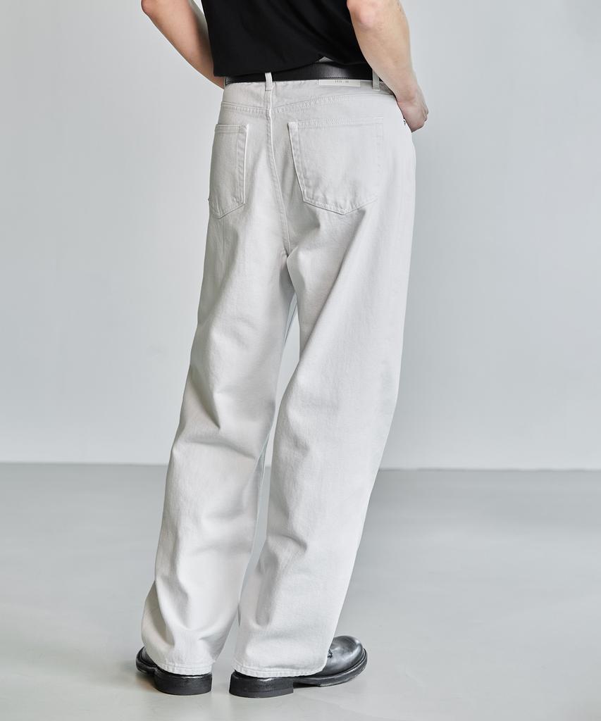 Beulaendideu 1855 Light Gray Jeans [Extra Wide Straight]