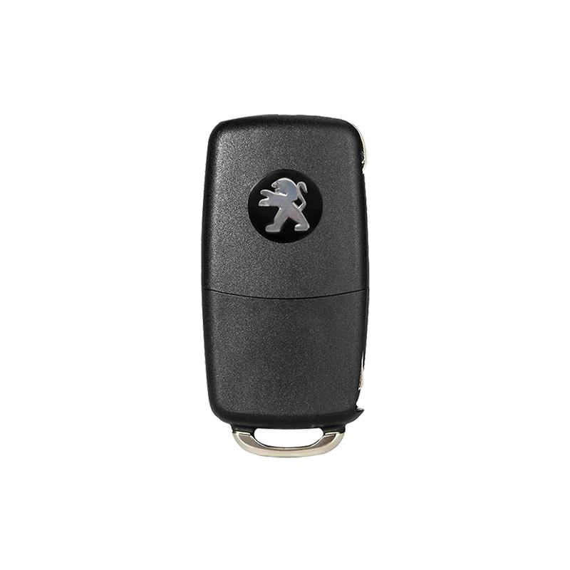 5/10 ks 14mm Samolepky s emblémem klíče od auta Příslušenství Vhodné pro Peugeot 307 308 206 207 208 407 508 5008 106 107 205 4008 301