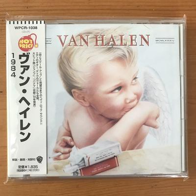 CD VAN HALEN  1984 WPCR1038 Warner Bros. Re 1997 Japan Metal Used