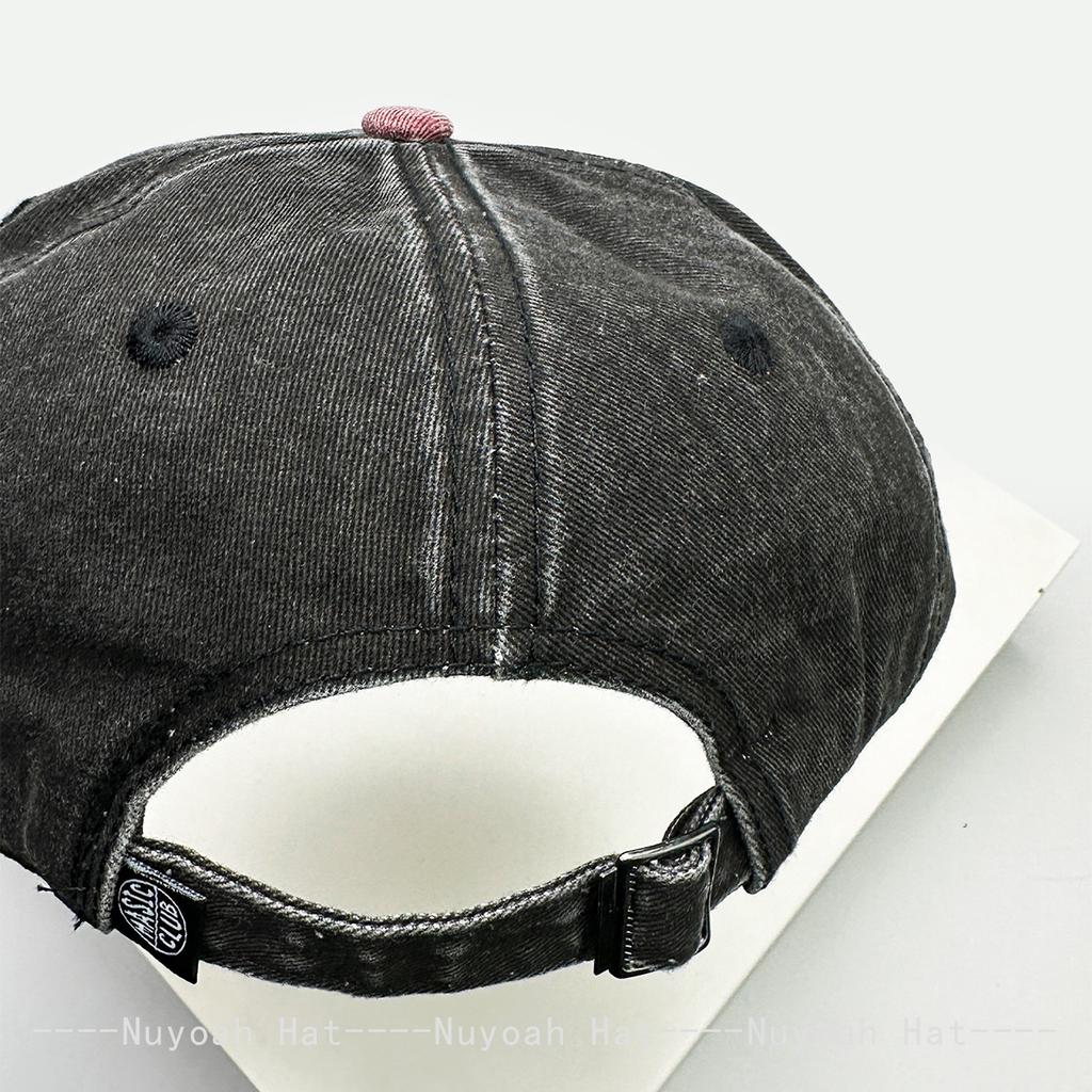 New Men Women American Retro Letter Embroidery Baseball Hats Sunshade Color Block Versatile Flat Eave Peaked Caps Fashion Street
