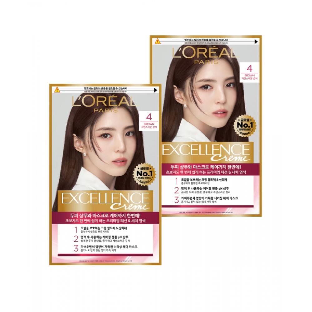 Lorealparis [2 Pack] Excellence Cream Choose 1 Of 11 Colors No. 6.66 Pure Red*2