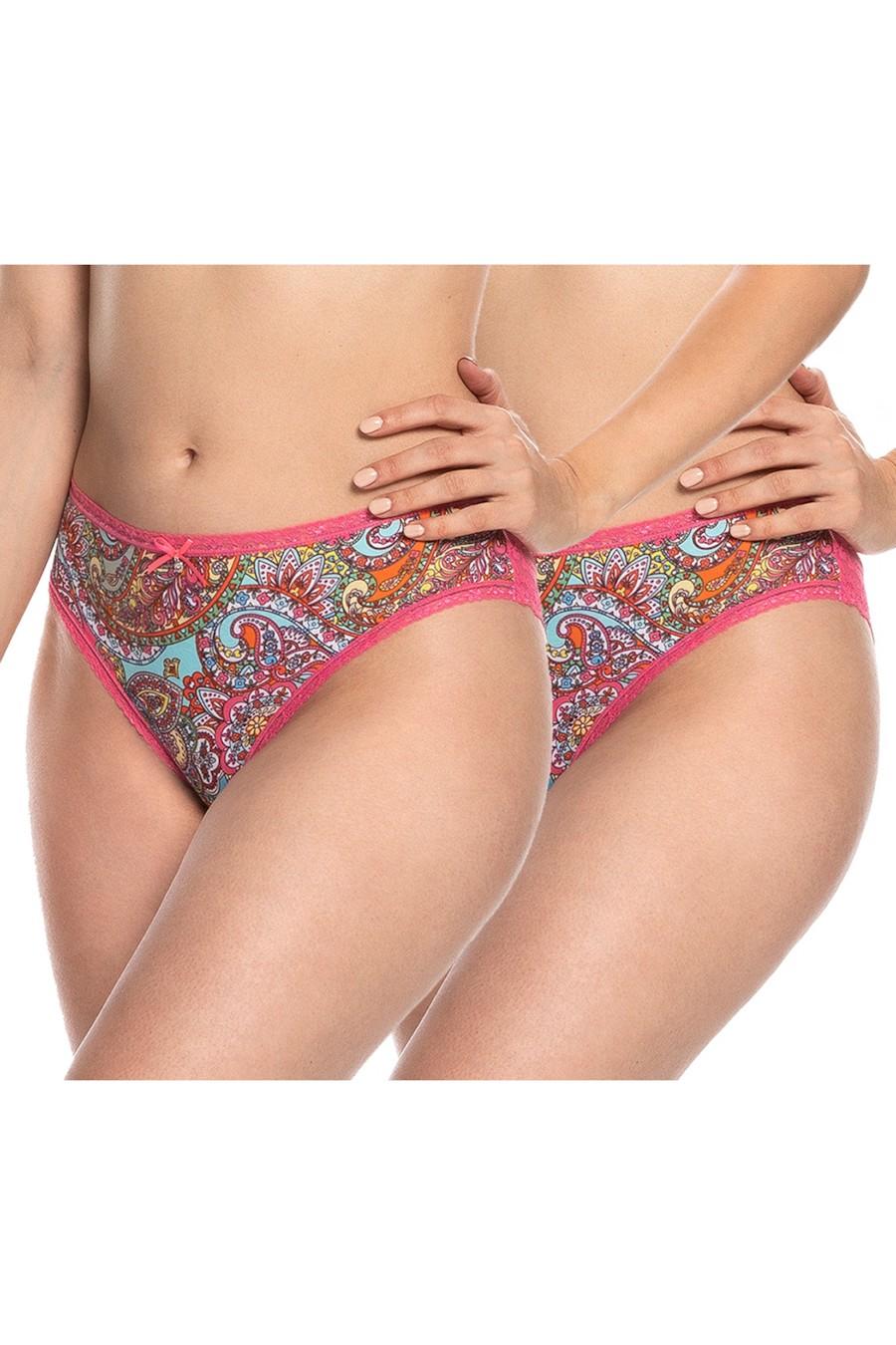 

Трусики сліп, 2 штуки Lama (83669) 3(M) різнокольорові кольору