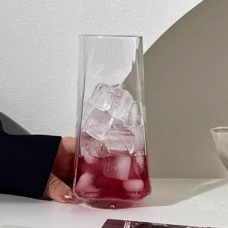 Shangqi Diamond Glass Beverage Cup