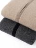 Women's Cashmere Hooded Pullover - Loose, Versatile Knit Zipper Hoodie for Autumn/Winter Casual Wear