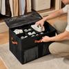 Shoe Box with 12/16/20 Grids, Large Capacity Slipper and Shoe Storage Container for Closet, Home