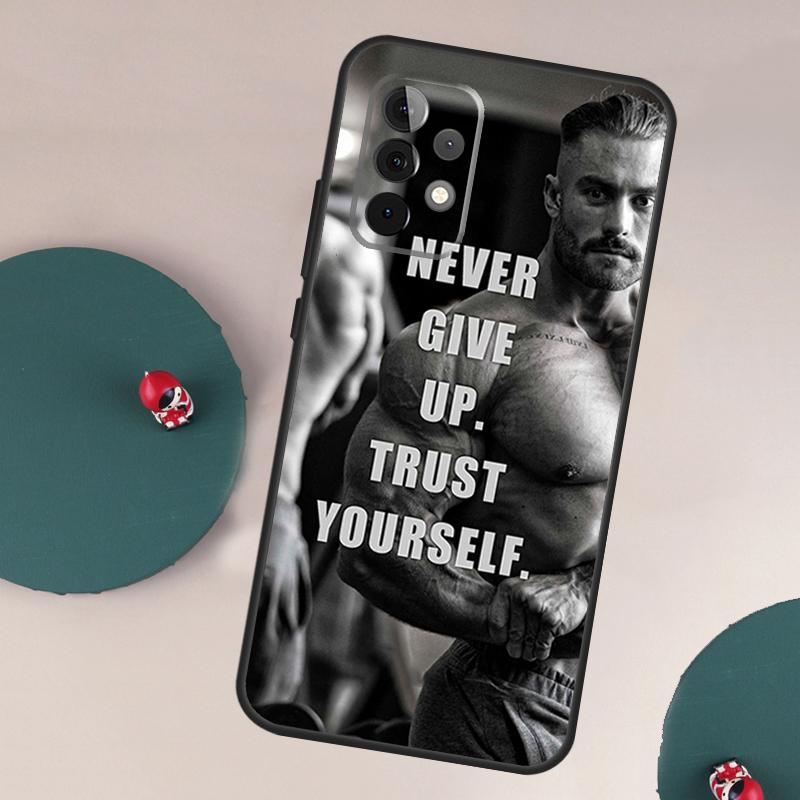 

Gym Fitness Bodybuilding Case For Samsung Galaxy A54 A34 A24 A14 A53 A33 A23 A13 A73 A51 A71 A12 A22 A32 A52 Cover Samsung A54 5G