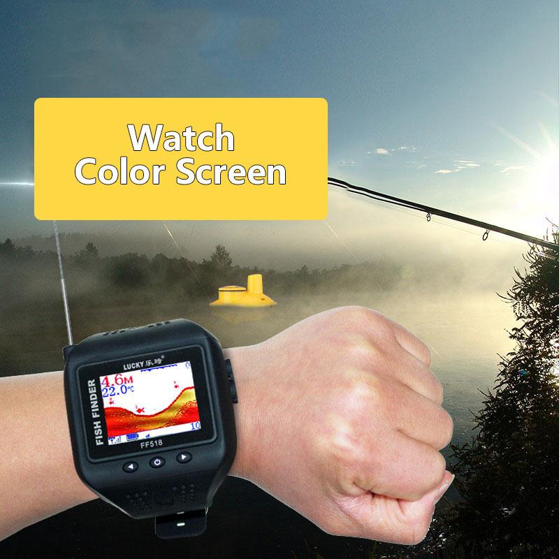 Lucky Watch-style Wireless Sonar Fishing Detector Outdoor Gear Fish Finder Fishing Enthusiasts Essential for Fishermen