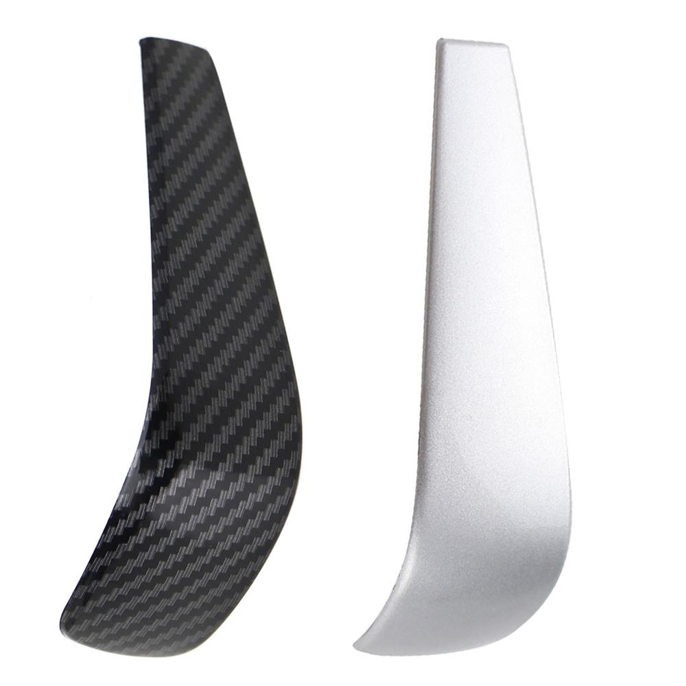 ABS Carbon Fiber Car Handbrake Sticker Gear Shift Knob Cover Shell For BMW E87 1 Series E90 E92 3 Series E84 X1