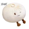 Cute Cartoon Elf Cushion Dumpling Plush Throw Pillow, Soft Stuffed Food Toy for Kids Adults, Cozy Nap Pillow Teens Decorative Bun Bedroom Sofa Living
