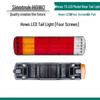 HOWO 380 TX LED Rear Taillight Assembly - High Brightness, PC Anti-smash, Waterproof
