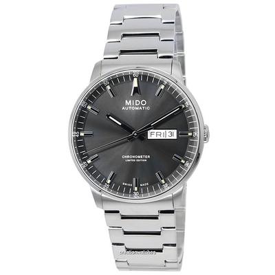 Commander IBA Limited Edition Chronometer Antratsiidist sihverplaadiga automaatne M021.431.11.061.02 M0214311106102 meeste käekell