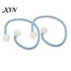 Quick Curtain Holders 1 Pair Faux Pearl Tiebacks, Elegant Beaded Holdbacks, Secure Fasteners Woven Rope Decorative Drapery for Living Room Bedroom