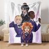1pc Addams Family Wednesday4 Blanket, Gift, for Men and Women, Soft Blanket, Good for Sofa Bed Couch Travel, Lightweight Flannel Blanket