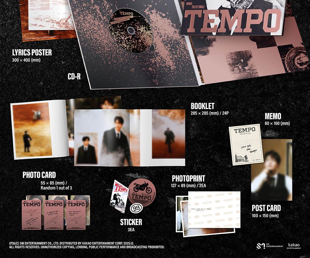 MINHO (SHINee) [TEMPO] 1. Single-Album