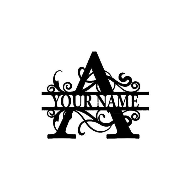 Multipurpose Letters Sign Wrought Iron Decor Ornament Crafts Supplies for Indoor Outdoor Garden Yard Decoration Gift