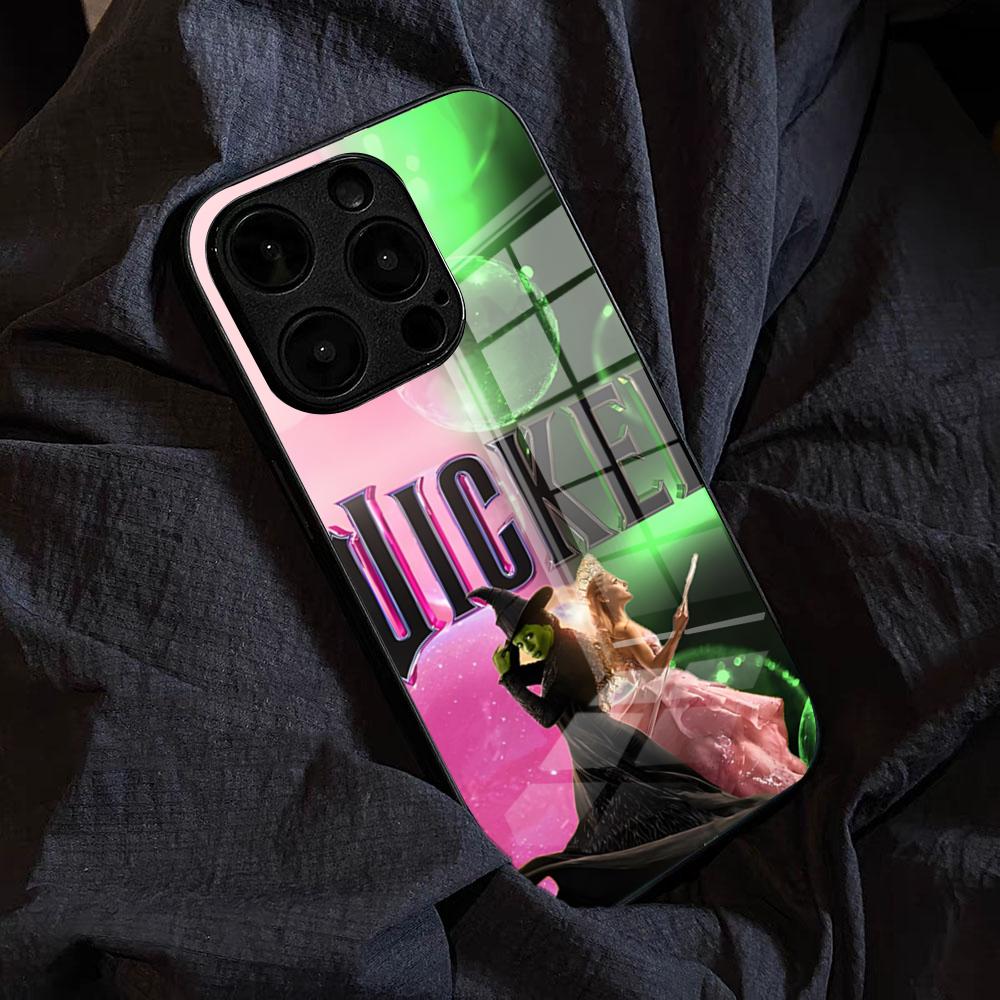 A-Ariana Grande Wicked Phone Case For IPhone 17 Pro Max 15 Pro 16 14 Plus 12 13 Mini 11 Pro Shockproof Glass Cover