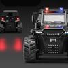 1/32 Siberia Conqueror Shaman 8*8 Tyre Alloy Car Model Diecast Metal Toy Police Off-road Vehicle Car Model Sound Light Kids Gift