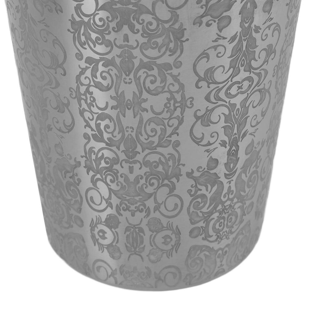 Stainless Steel Cocktail Shaker Engraved Martini Shaker Silver Japanese American Boston Bar Mixer Bottomless