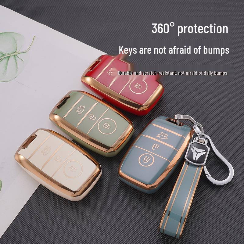 Kia Schlüsselhülle für K2, Sportage, K3, Pegas, K4, K5, Yipao, KX3/KX5 und KX Cross - Unisex Schlüsselhülle