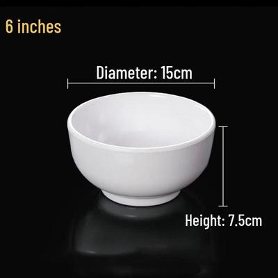 Kang Fu Tao Melamine Commercial Rice & Soup Bowls