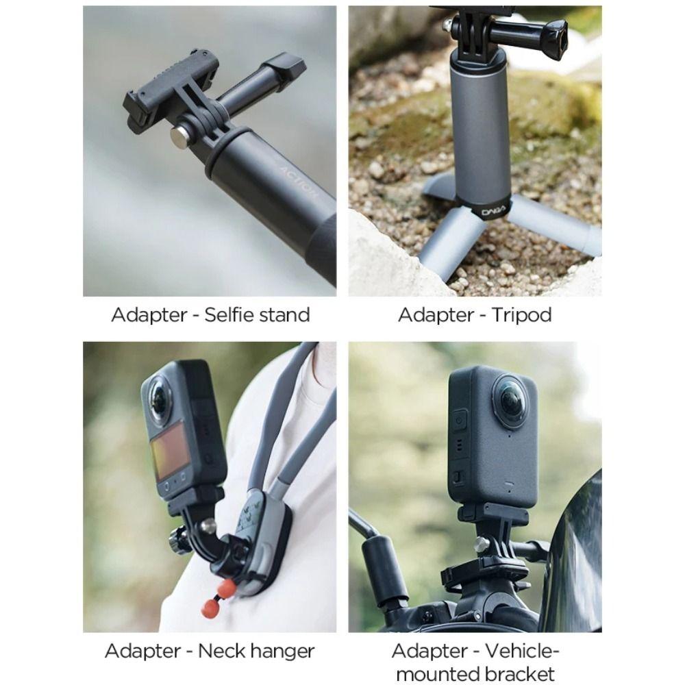Dual Claw Interface Extension Mount Base Adapter Mount for DJI Osmo 360 Action Camera Accessories