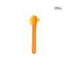 1/5/10 Pcs T-Shape Denture Dedicated Plastic Brush Toothbrush Dual Head False Teeth Brushes Braces Retainer Descaling Brush