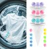Washer Lint Catcher 3 Pieces Floating Reusable Remover Washing Machine Pet Hair Catcher for Home Shirt Household Daily Travel
