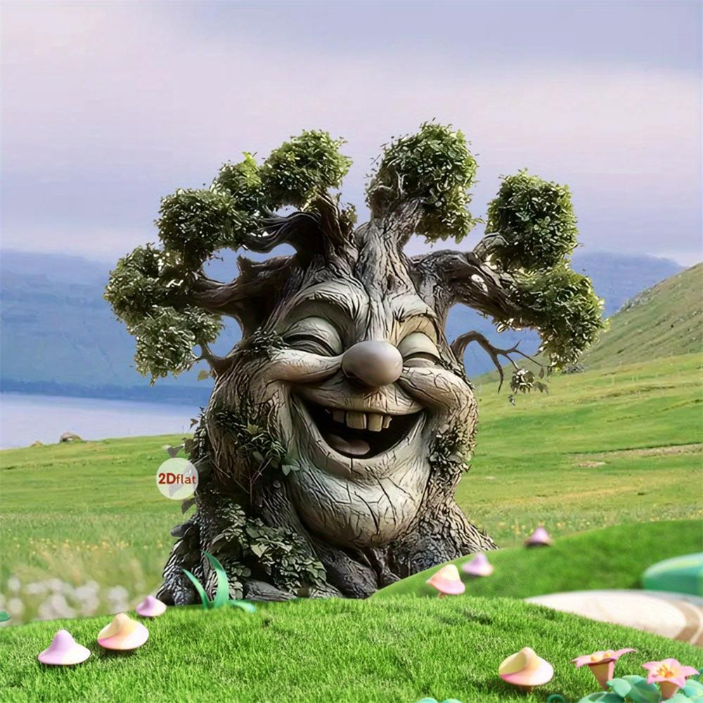 Cute Leprechaun, 2D Flat Acrylic, Decoration, Suitable for Garden, Potted Plant, Lawn, Outdoor, Christmas, Halloween