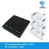 Graffiti Smart WiFi+RF433 Remote Control Switch, Alexa-Compatible On-Off Device.